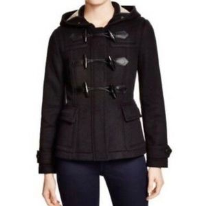 Black Burberry Blackwell Brit Duffel Coat